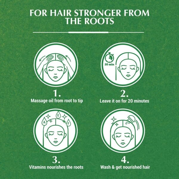 Vatika Naturals Cactus Enriched Hair Oil For Hair Fall Control