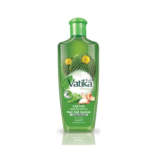 Vatika Naturals Cactus Enriched Hair Oil For Hair Fall Control