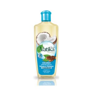 Vatika Naturals Coconut Enriched Hair Oil for Volume and Thickness