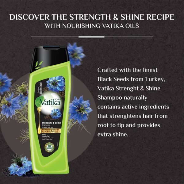 Vatika Naturals Shampoo - Black Seed