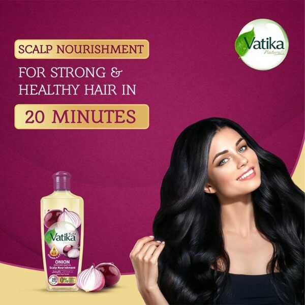 Vatika Naturals Onion Enriched Hair Oil